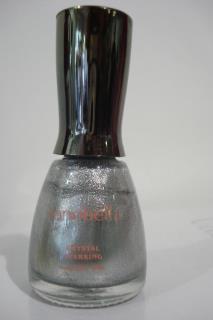 NAIL SILVER CRYSTAL 18ML LONG LASTING SPARKING BRAND SONOBELLA