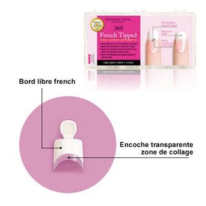 FRENCH TIPS NEW GENERATION pack x2